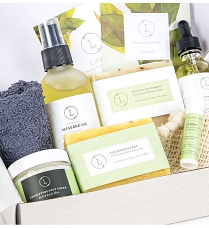  Self Care Kit for Men - Grooming Eucalyptus Gift Box